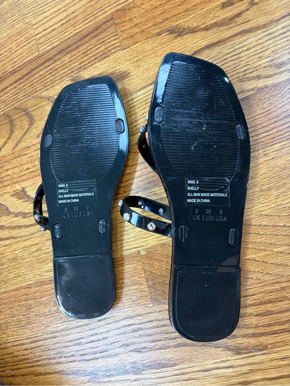 DV Dolce Vita Shelly Slide Sandals Black (8) - Picture 3 of 4